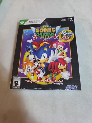 BRAND NEW SEALED SONIC ORIGINS PLUS XBOX SERIES X/ONE VIDEO GAME SEGA