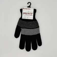 Men's Magic Gloves - Black & Gray - One Size Fits All Escape Polar Extreme Brand