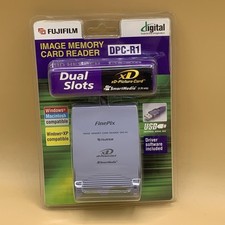 Fuji FujiFilm USB XD Picture Image Dual Slot Memory Card Reader - Model DPC-R1