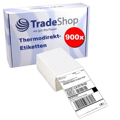 900x Versandetiketten 103 x 150mm für Datamax Honeywell, Metapace Thermodrucker