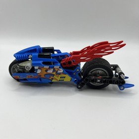 LEGO Racers 8646 Speed Slammer Bike Blue Motorcycle Only Used