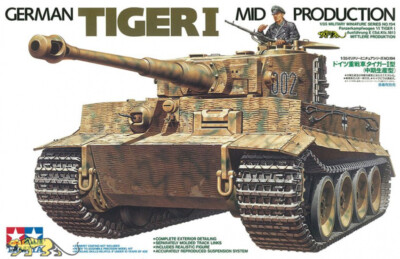 Tamiya 35194 Tiger I - mittlere Produktion - 1:35