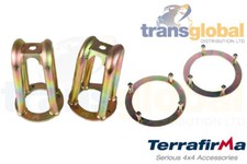 Front Tubular Shock Turrets & Rings for Land Rover Defender Terrafirma TF504