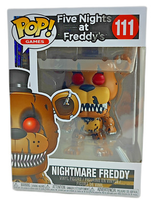 Funko POP Five Nights at Freddys 111 Sammelfigur Nightmare Freddy NEU OVP