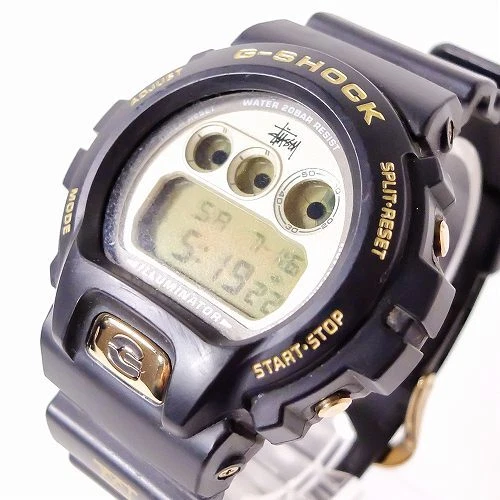 Used G-SHOCK STUSSY 25th Anniversary DW-6900STS-9JR Watch