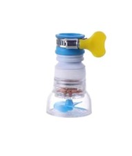 Blue 360 Degree Rotating Faucet Aerator Telescopic Anti-Splash Water- Saving