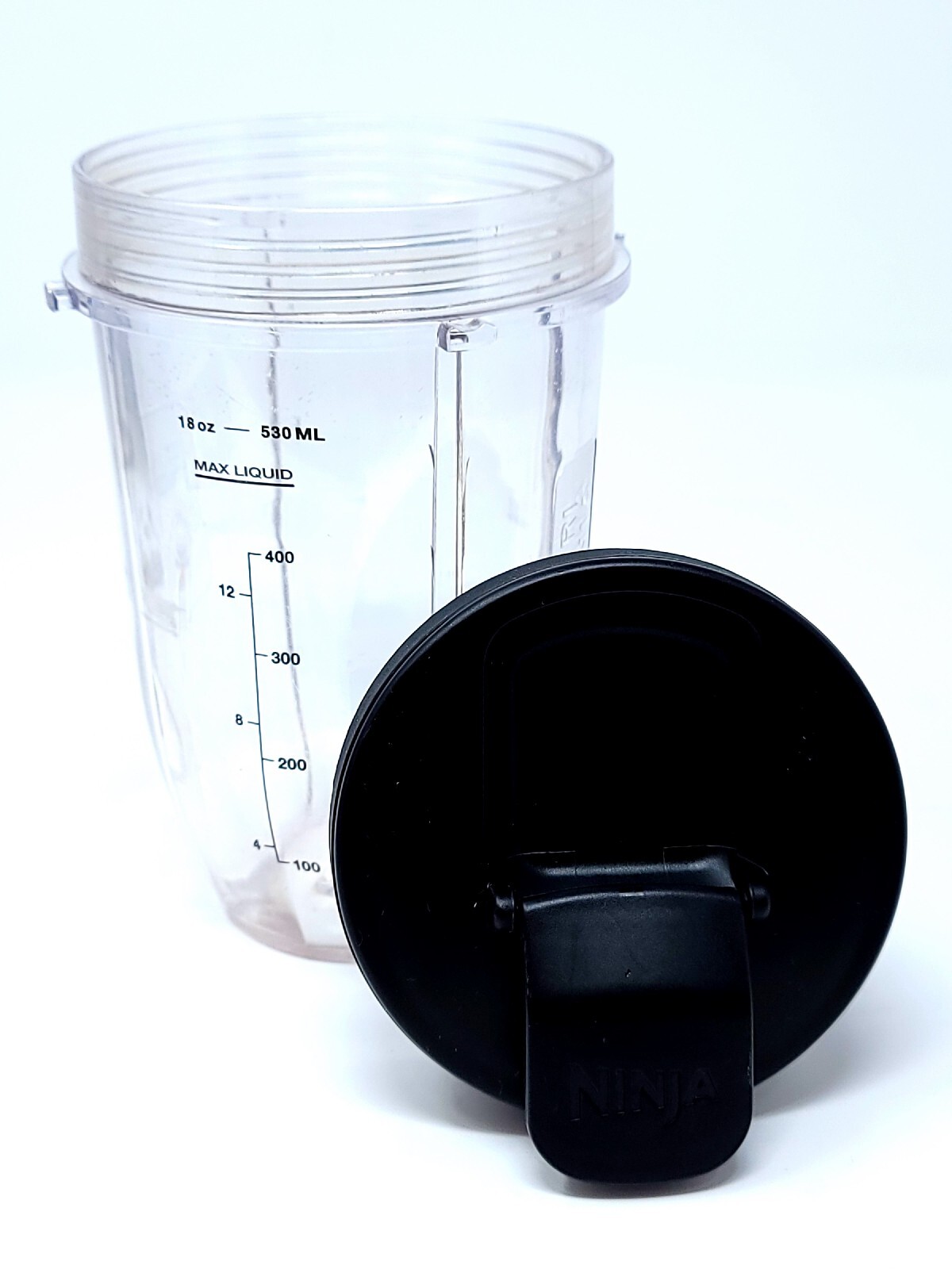 Nutri Ninja (18 Oz. Small Mixing Cup & Pop Top Lid) Replacem