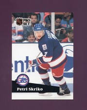 1991 Pro Set Petri Skriko #517 - Winnipeg Jets