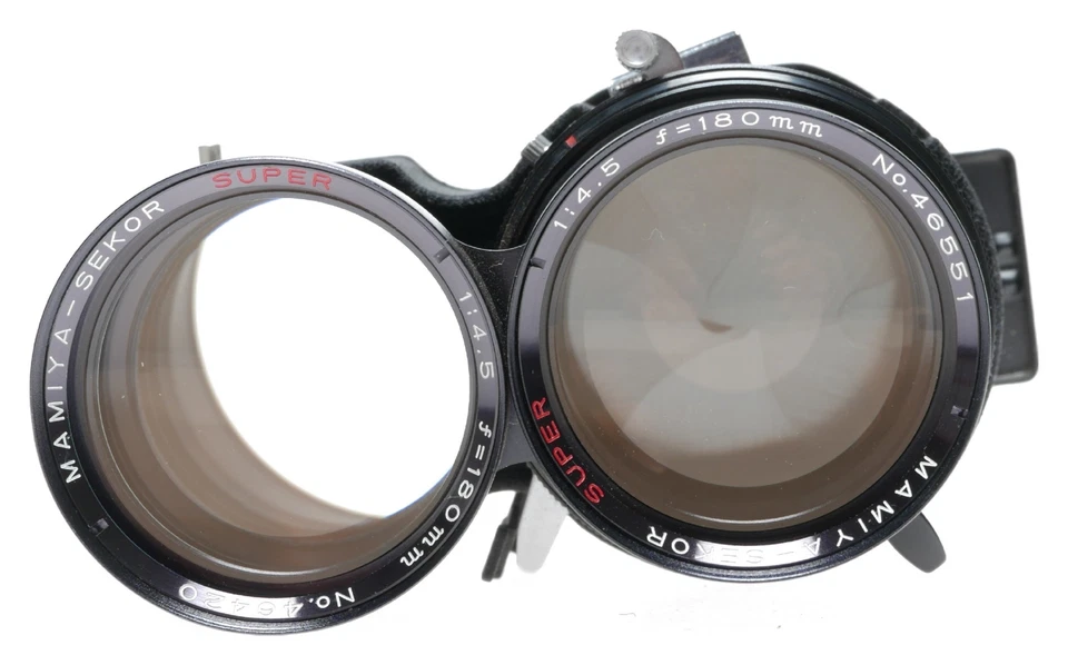 Lente para cámara Mamiya C Sekor Super 180 mm F4,5 C220 C330 TLR en caja Foto 2 de 4