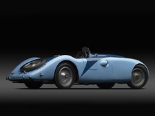 Cars 1936 bugatti type 57g supercar Desk Mat Stitched