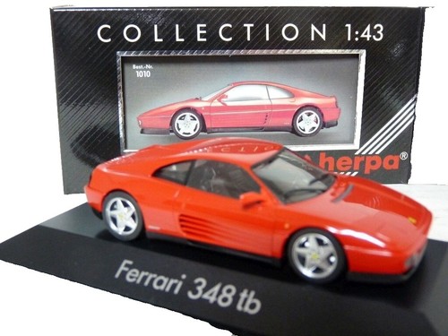 Herpa 010207 Ferrari 348 tb Car red 1/43 Scale | eBay