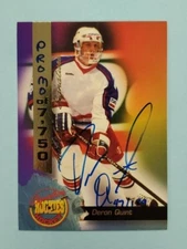 1994 Signature Rookies Deron Quint Auto Promo #26 Card /189