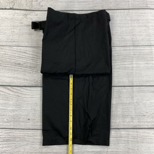 Diamond Stash Cargo Shorts Men Size 32 Multi Pocket Casual Khaki Shorts - Black - Picture 7 of 7