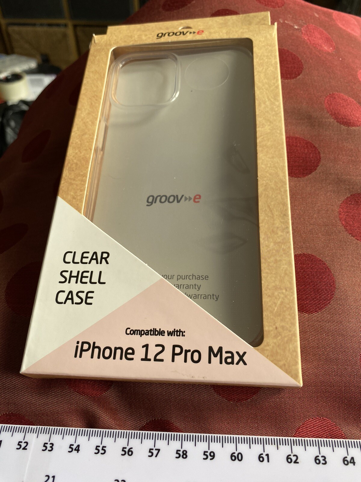 Groove Clear Shell Case iPhone Pro Max