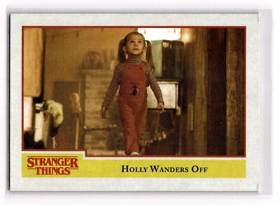2018 Topps Stranger Things Season One Holly Wanders Off #42