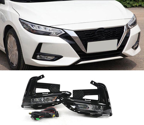 Front Bumper Fog Lamp Light Kit Accessory G For 2022-2023 Nissan Sentra Halogen - Bild 1 von 4