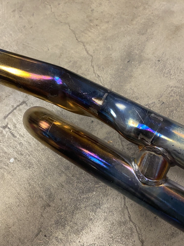 2017+ Harley Davidson Road Glide Full Exhaust System pipes, mufflers - DAMAGED! - Image 3 of 4