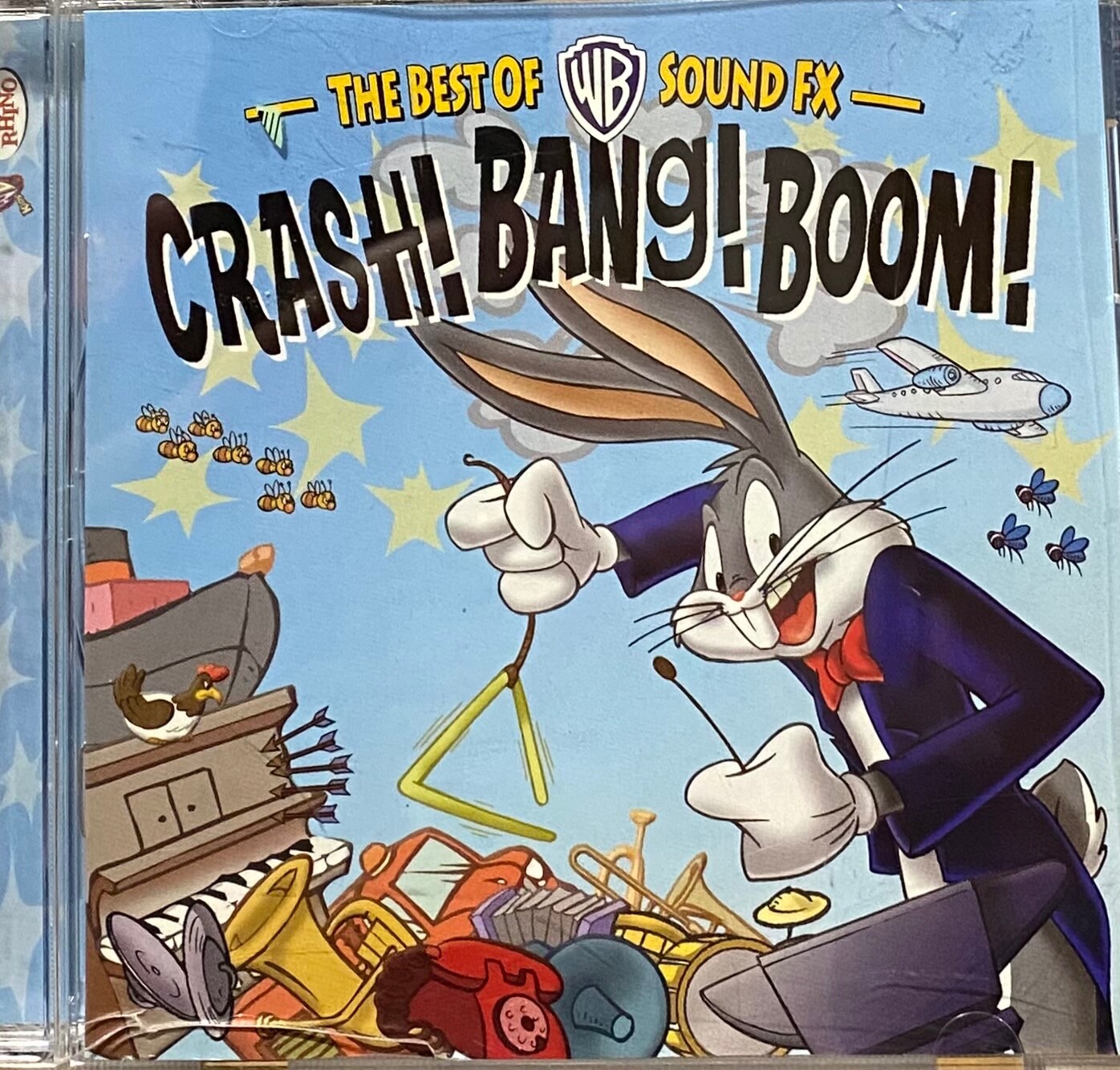 2 CDs The Best of Warner Brothers Sound FX + HannaBarbera Cartoon