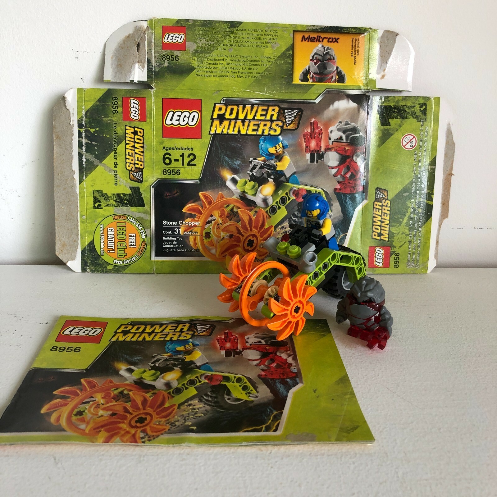 lego power miners 8956