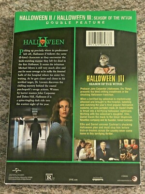 Halloween 2 & Halloween 3 DVD 2020 Limited Edition Glows in The
