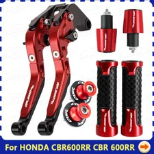 4PCS Brake Accessories Clutch Levers Handlebar Grips Slider For HONDA CBR600RR