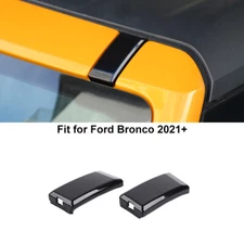 2Pc Car Replacement Front Roof Mount Screw Cover Shell Cap For Ford Bronco 2021+