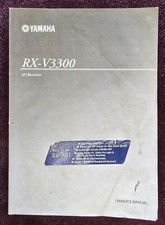 Yamaha RX-V3300 OEM Owners Manual 90 Pages In...