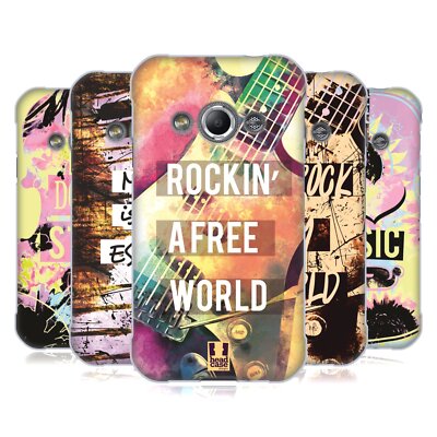 HEAD CASE DESIGNS ALL ABOUT MUSIC SOFT GEL CASE FOR SAMSUNG PHONES 4