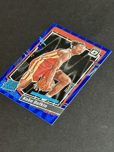 Kobe Bufkin 2023-24 Donruss Optic Rated Rookie #220 Blue Seismic Parallel #/249