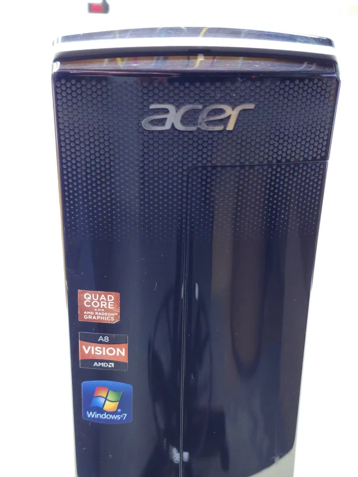 Acer Aspire X3470 AMD A8-3820 + 8GB + 2TB Windows 7 Home AX3470-EF10P PROBADO Foto 2 de 4