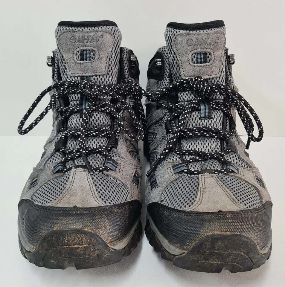 HI-TEC Ravus Vent Mid WP Boots Mens Size US11 Charcoal/Grey/Black Hiking Shoes - image 3 of 4
