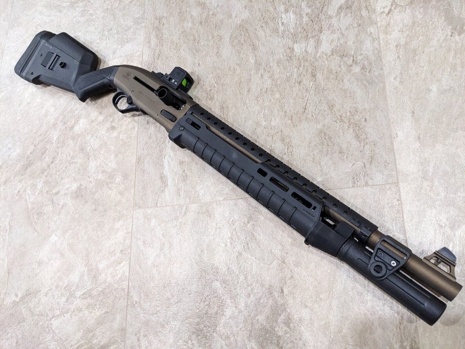 Benelli M4 CUSTOM Heat Shield +Ranger Bands® Mod Shotgun CUSTOM Fit Mod ...