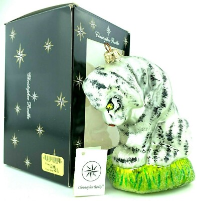 C. Radko Ornament: FROSTY TIGER