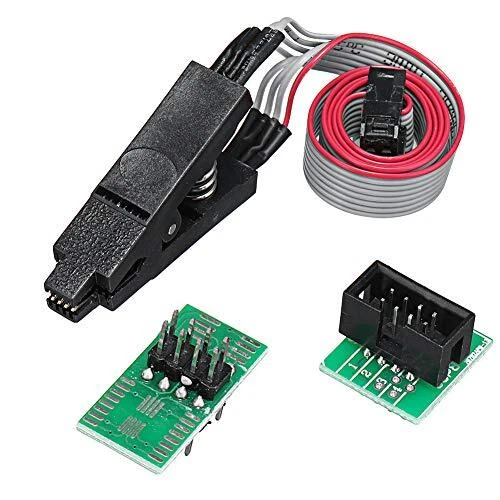 EEPROM BIOS USB Programmer CH341A + SOIC8 Clip + 1.8V Adapter + SOIC8 Adapter... - Image 2 of 4