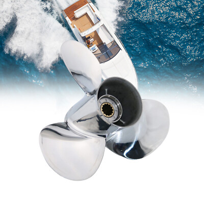 Stainless Steel 11 5/8x11 Propeller For Yamaha Engine 4 Stroke 25-60HP 13 Tooth
