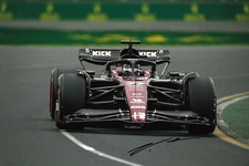 Valtteri Bottas "Alfa Romeo 2023" autograph signed 20x30 cm picture