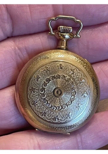 Antique Waltham Ladies Pocket Watch model #1907 Sz 0, 15j, Gr.165, Hunters Case