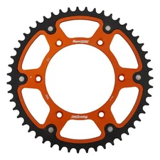 Supersprox Orange Stealth sprocket For 51T Chain Size 520; RST-990-51-ORG