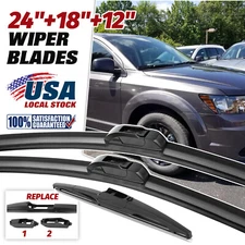 OEM Windshield Wiper Blade For Nissan Pathfinder 2005-2012 Set of 24''/18''/12