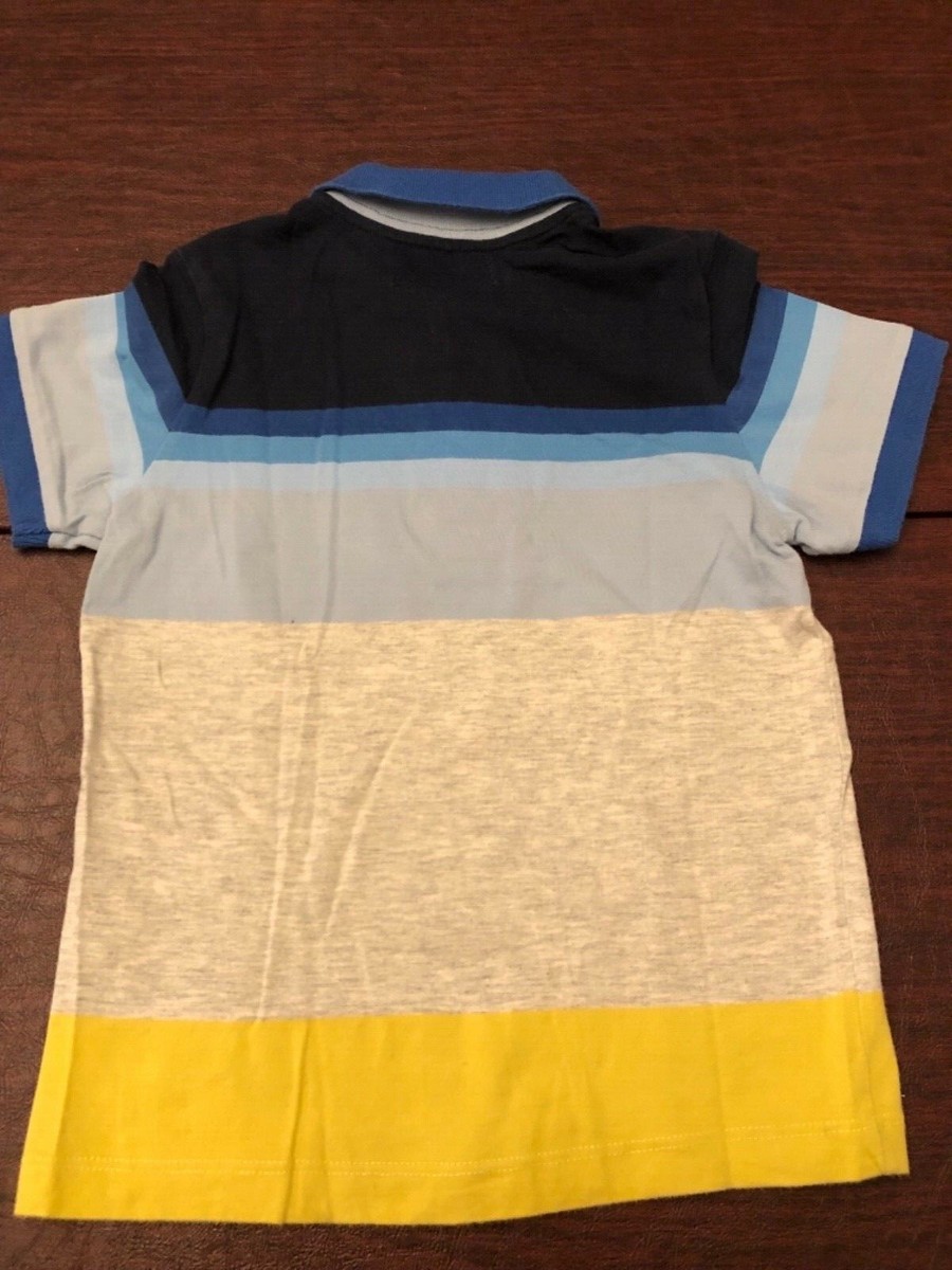 T-shirt à manches longues doublé garçon - Taille 5 ans (110cm) - Catimini - Marine et beige - Vêtements