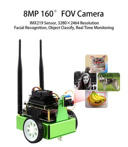 JetBot Car Robot Starter for NVIDIA Jetson Nano Developer Kit B01 2GB，NO Battery - Picture 1 of 6