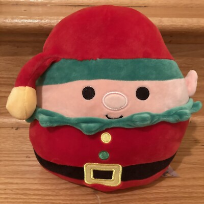 Flipamallows Squishmallow 11 Zoll Elliot der Elf Weihnachten und Brooke Eisbär sehr guter Zustand