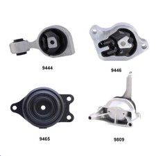 Engine Transmission Mounts 4pcs Set For Nissan Altima L4 2.5 2488cc 152cid Gas