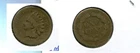 1859 INDIAN HEAD PENNY TYPE COIN VG 9972R