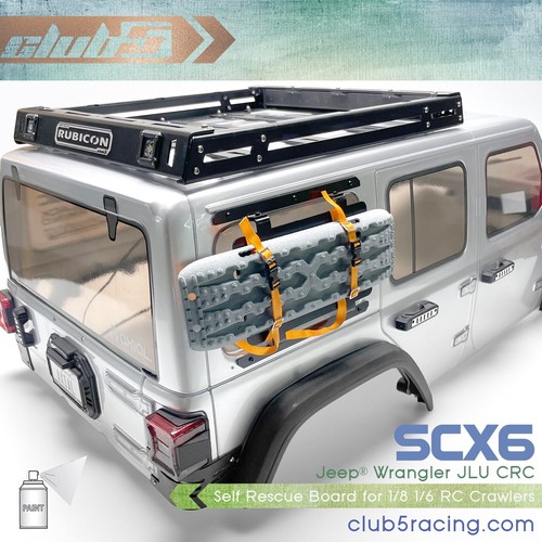 1/6 Scale Recovery Board for Axial SCX6 Jeep JLU Wrangler - Picture 8 of 9