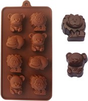 Silikon Backform Muffin Cupcakes Kuchen Pudding EiswüRfel Gelee Tiermotiv