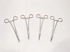 Lot of (4) Forceps Jarit 449-310 & 140-240 + WECK 075120 & 714260