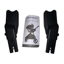 READ MomPush Wiz Stroller Maxi Cosi Nuna Cybex Car Seat Adapter Set Part Black