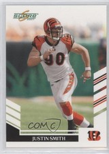2007 Score Glossy Justin Smith #191 0b6