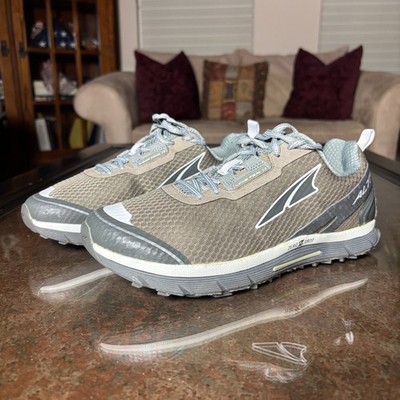 Altra Lone Peak 2.0 Shoes Women's Size 10 Grey Trail Running Athletic Zero Drop